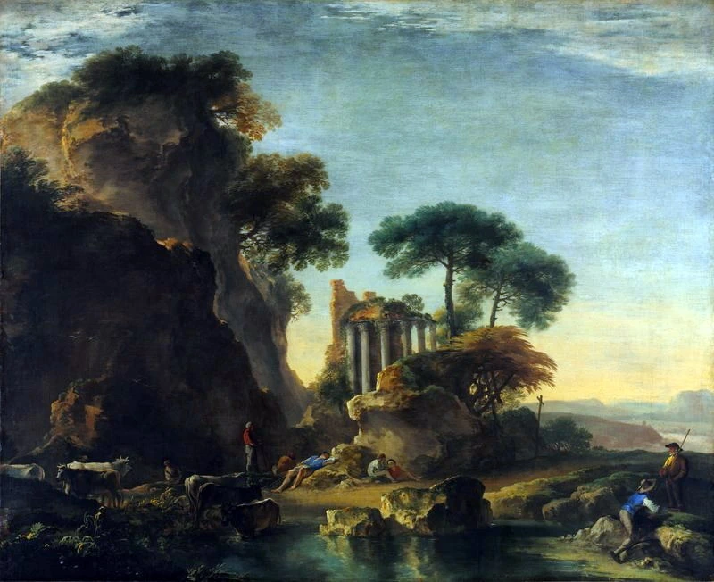 Paesaggio con rovine - Cleveland Museum